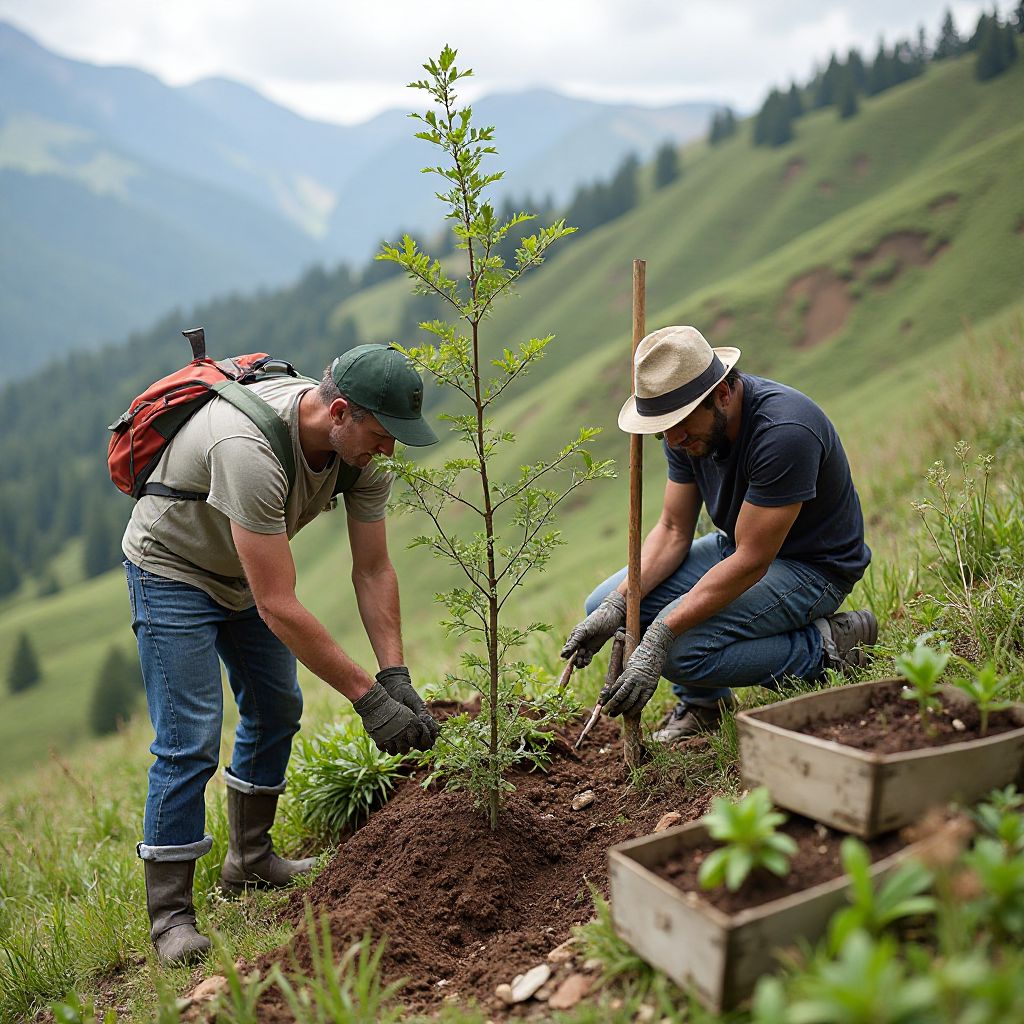 Reforestation project