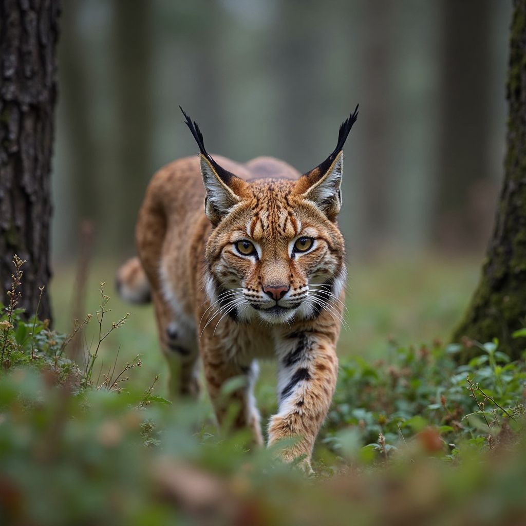 Local wildlife in natural habitat